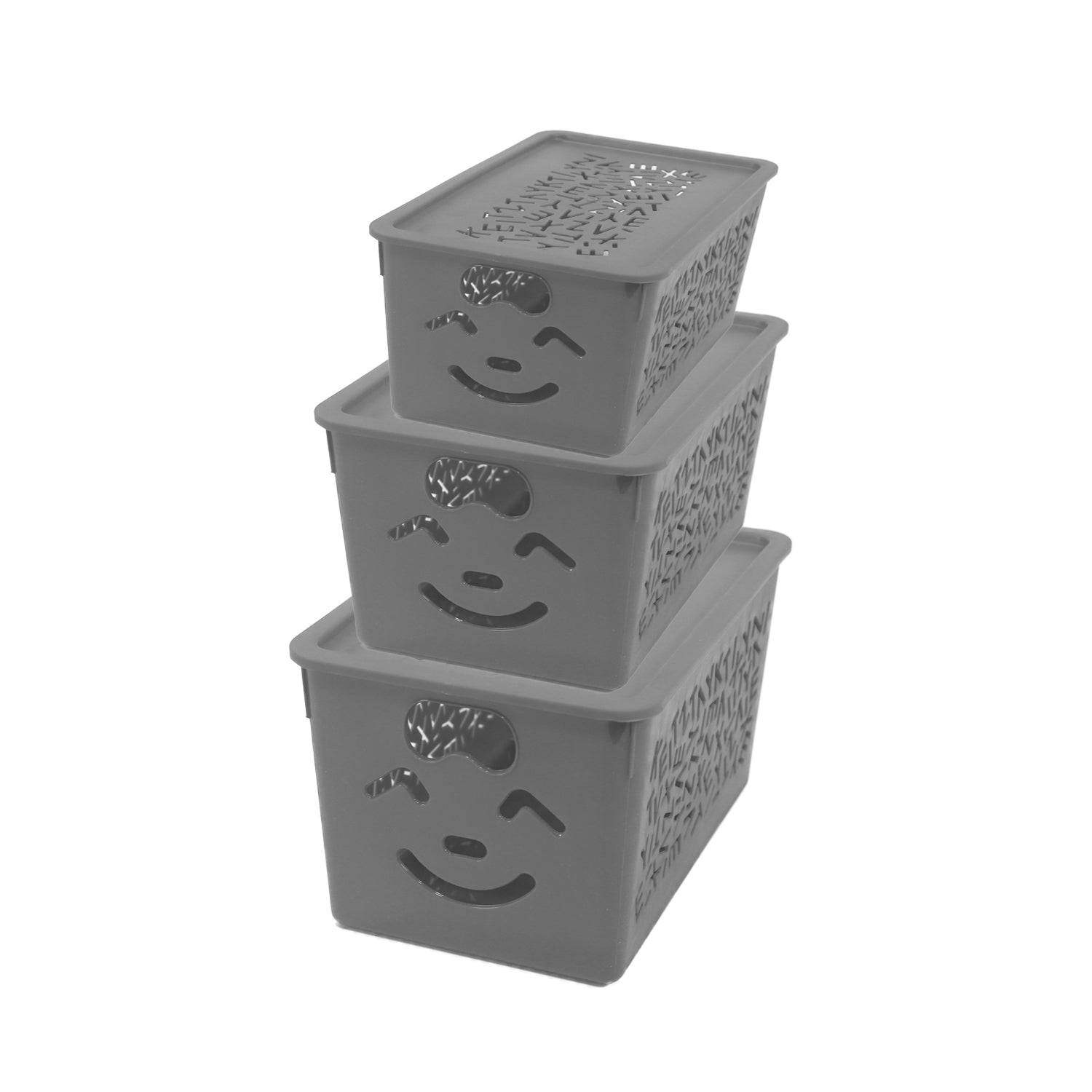 Smiley Organizer Box-3in1 Set