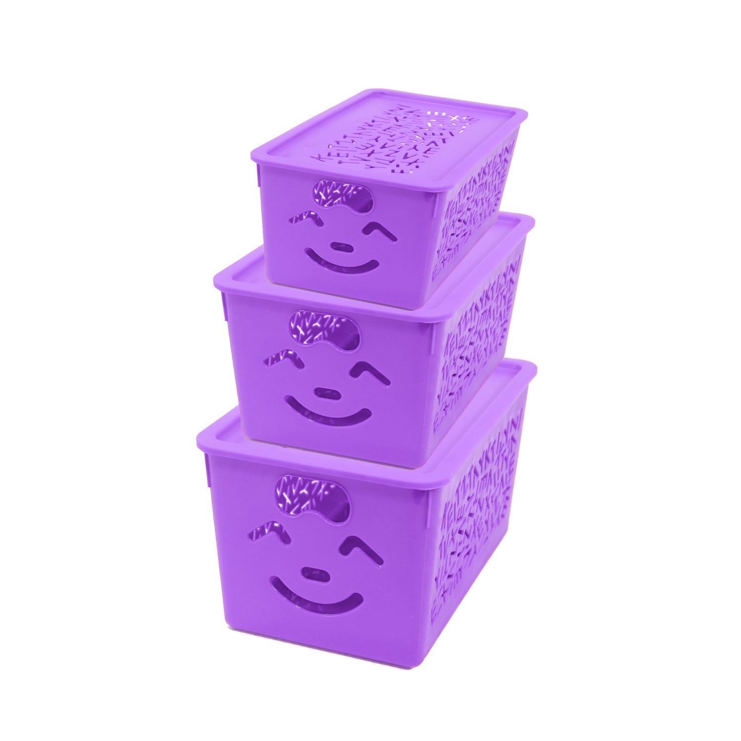 Smiley Organizer Box-3in1 Set