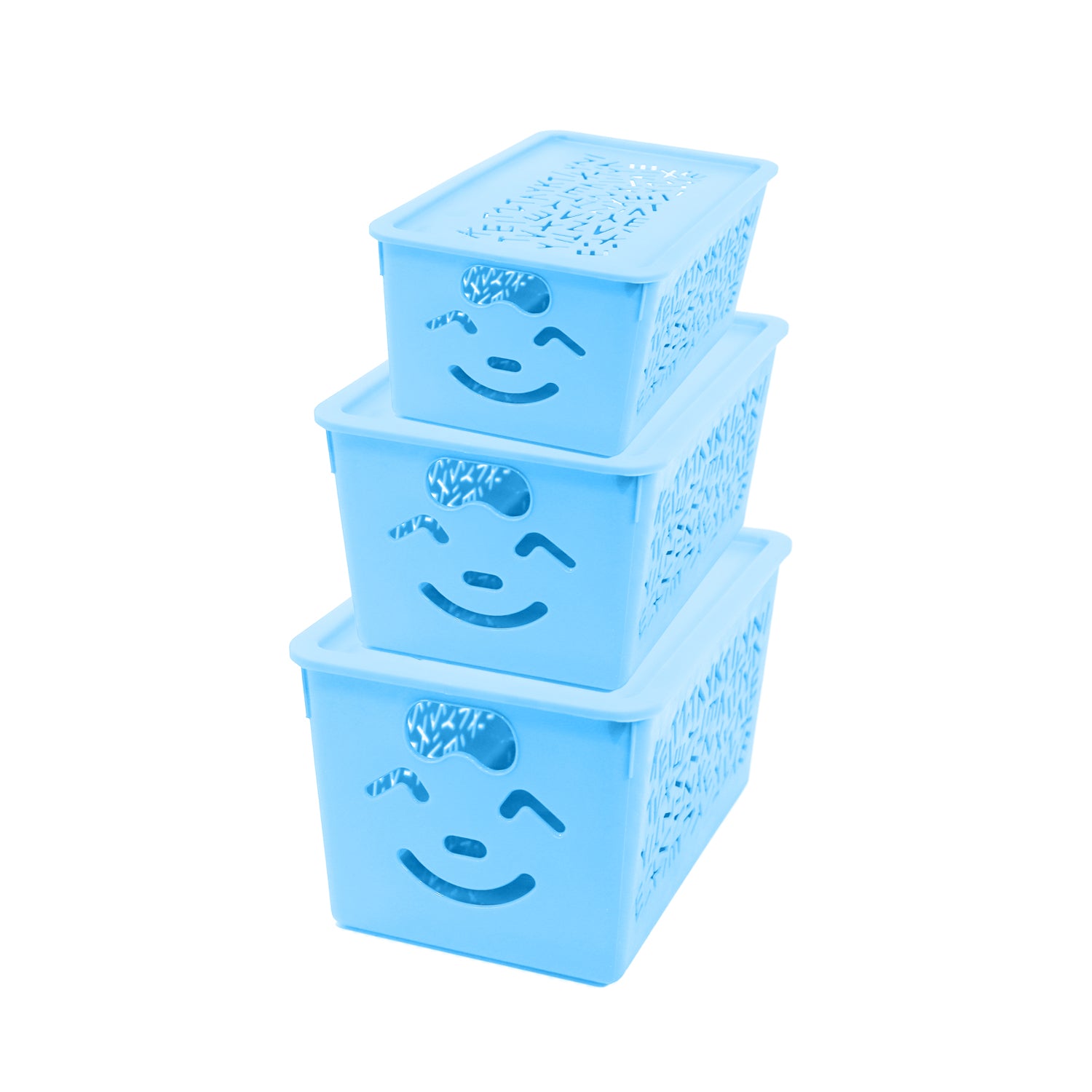 Smiley Organizer Box-3in1 Set