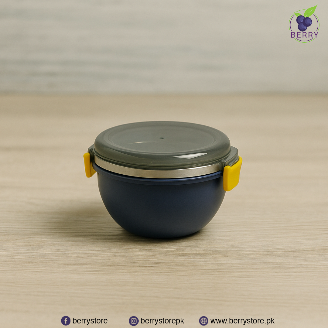 Lunch Box Duo Combo – 1 Round + 1 Square Airtight Lunch Box
