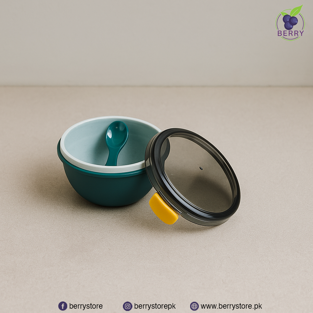 Family Pack – 2 Round + 2 Square Airtight Lunch Boxes