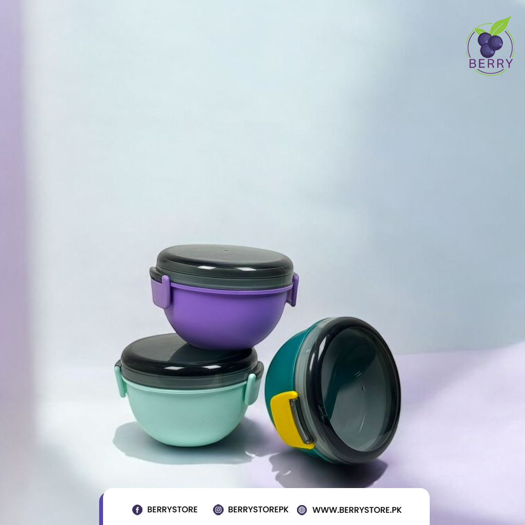 Round Airtight Lunch Box-500ml