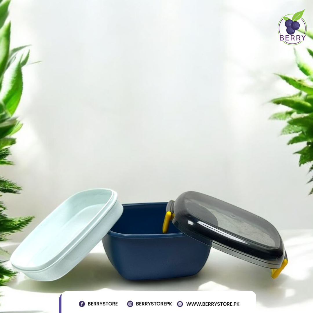 Lunch Box Duo Combo – 1 Round + 1 Square Airtight Lunch Box