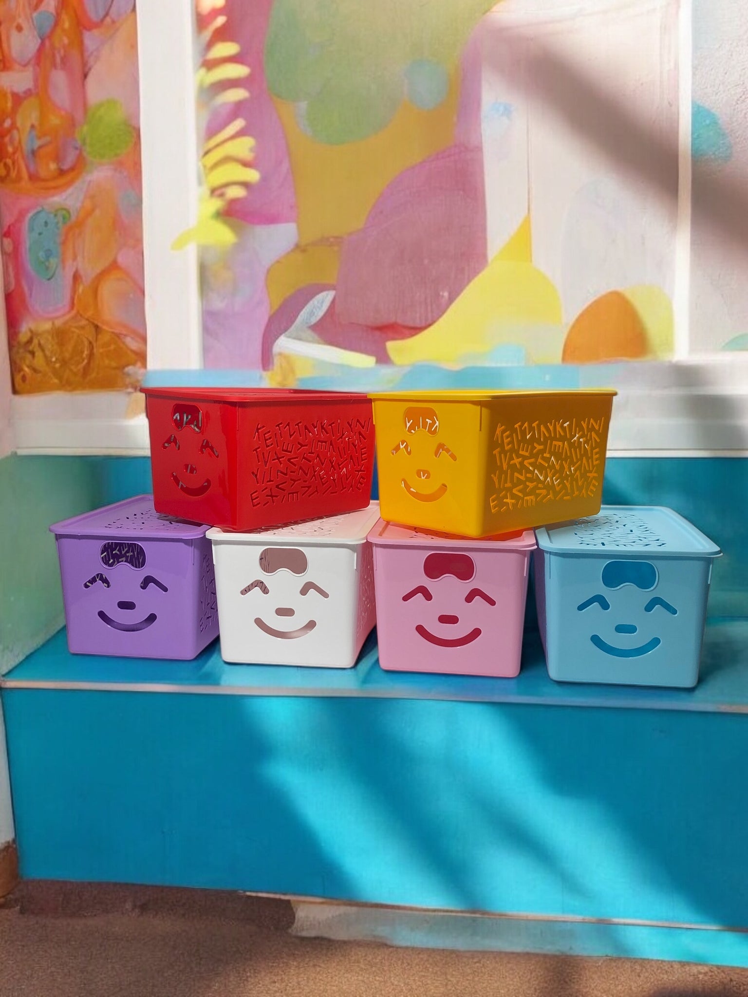 Smiley Organizer Box-3in1 Set