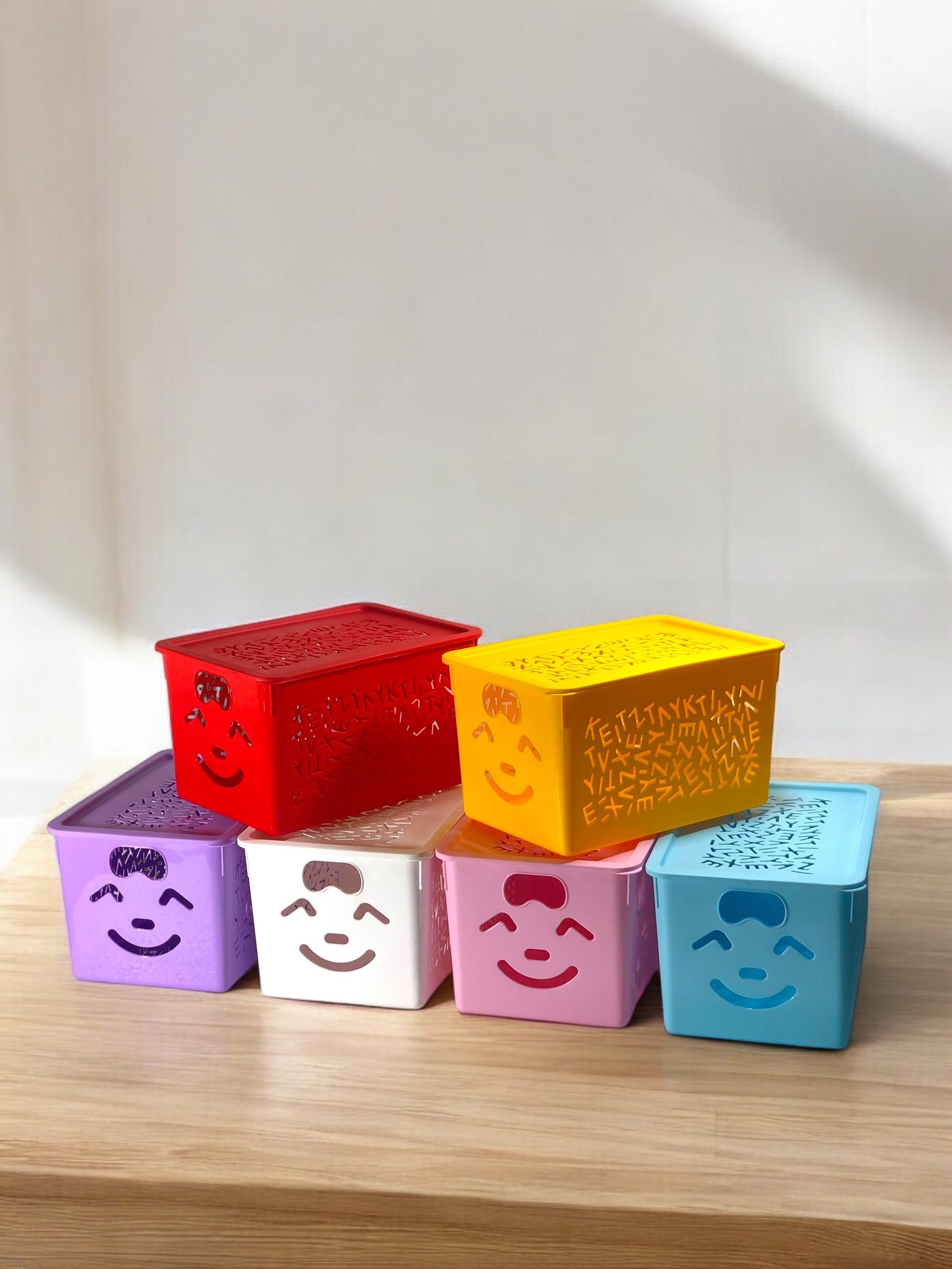 Smiley Organizer Box-3in1 Set