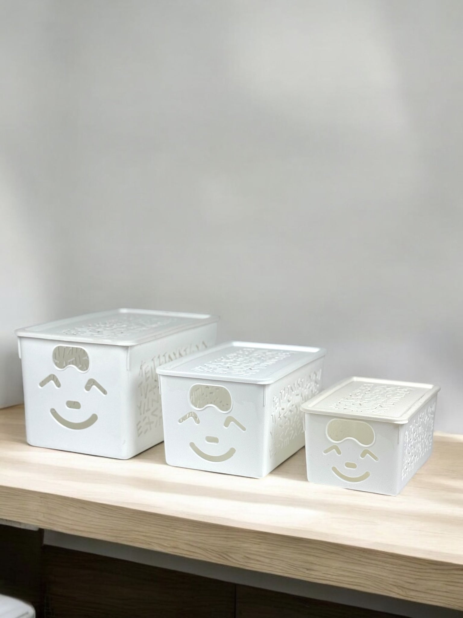 Smiley Organizer Box-3in1 Set