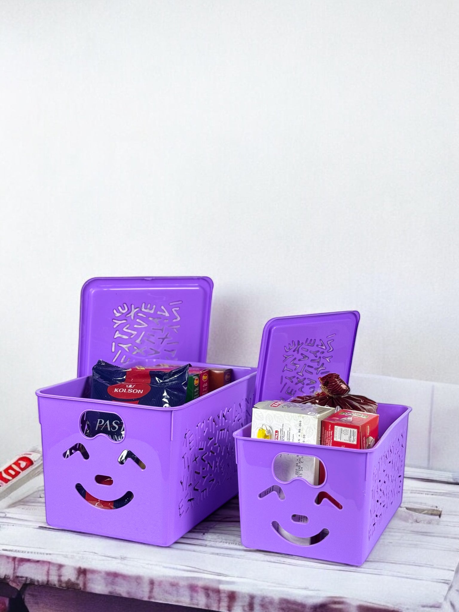 Smiley Organizer Box-Large