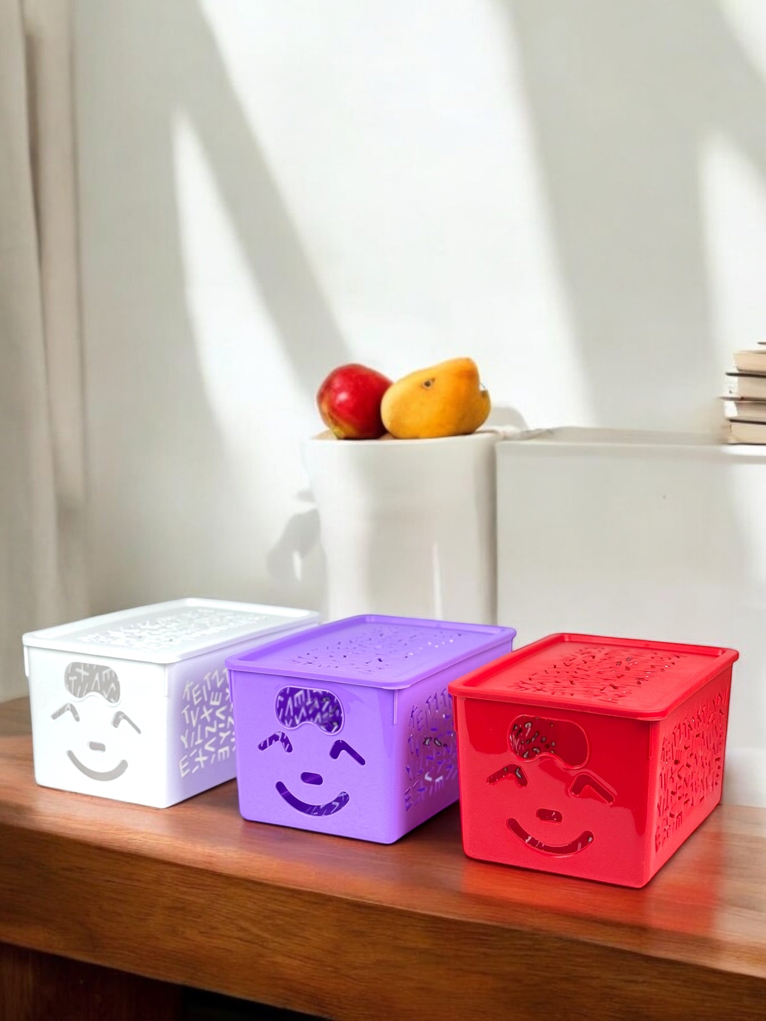 Smiley Organizer Box-3in1 Set