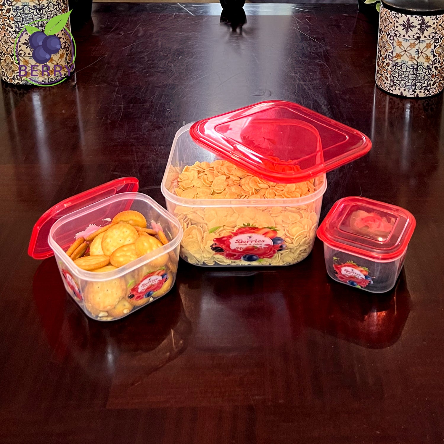 Smart Food Box-Square-4in1 Set