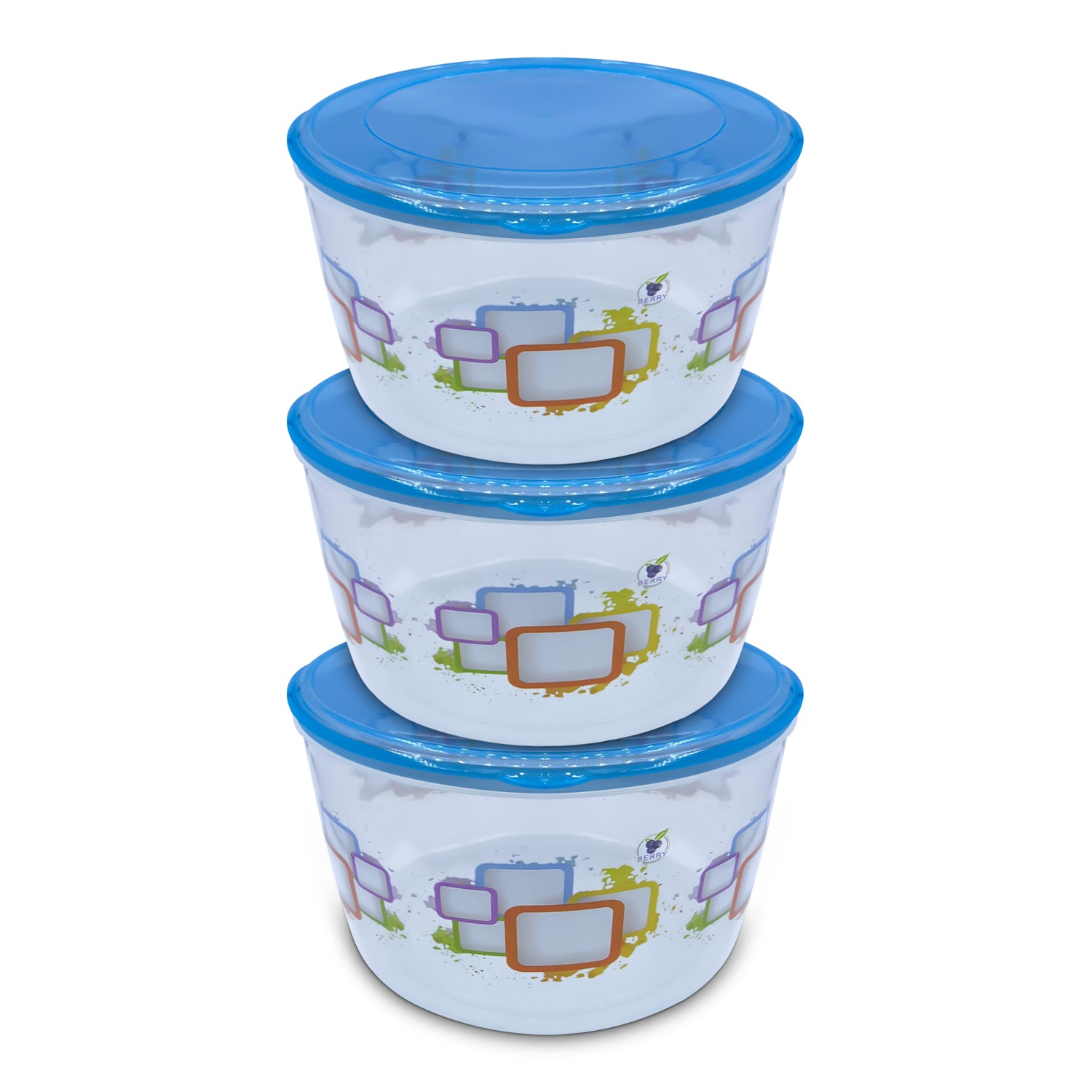 Smart Food Box-Round-Small-Pack of 4