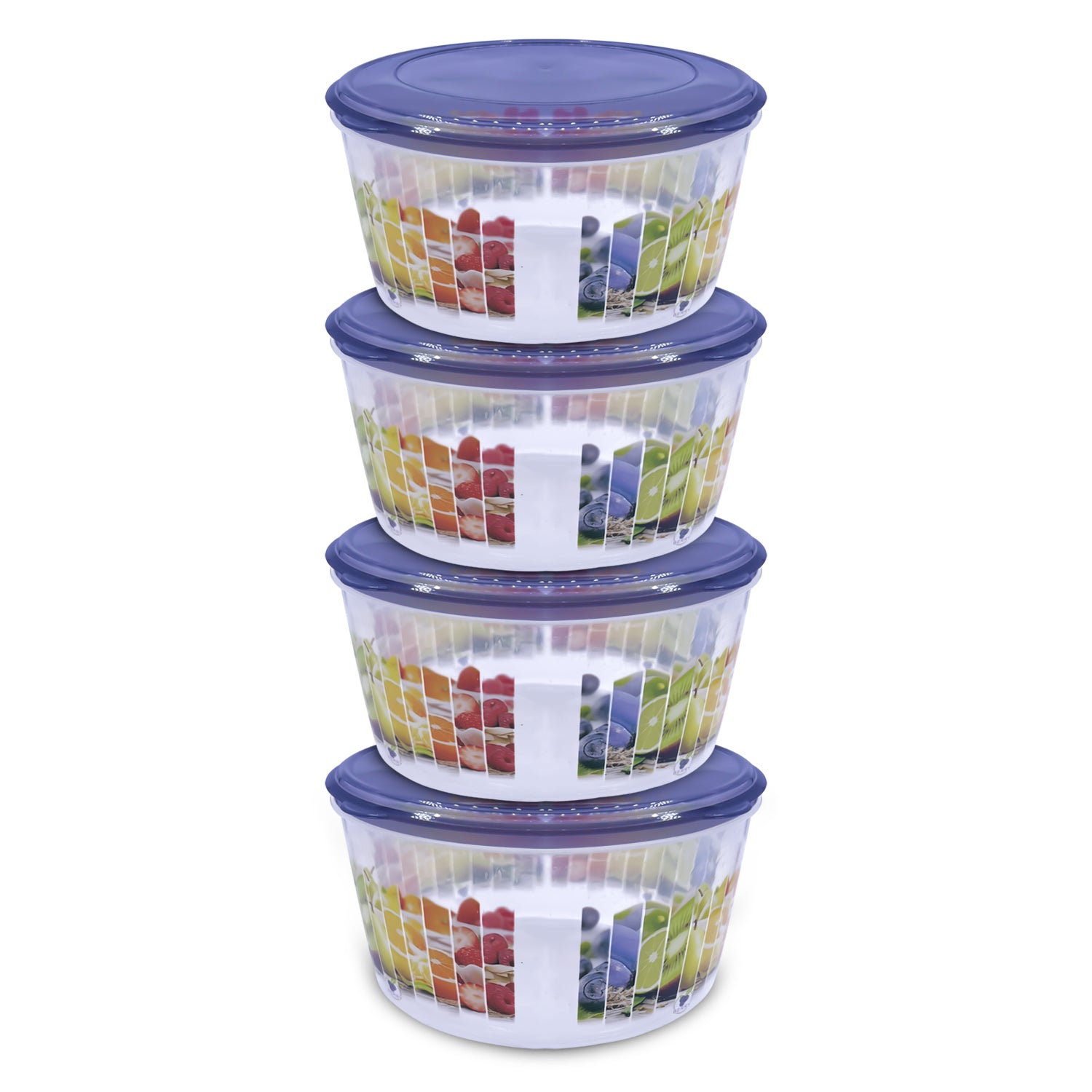 Smart Food Box-Round-Extra Small-Pack of 5