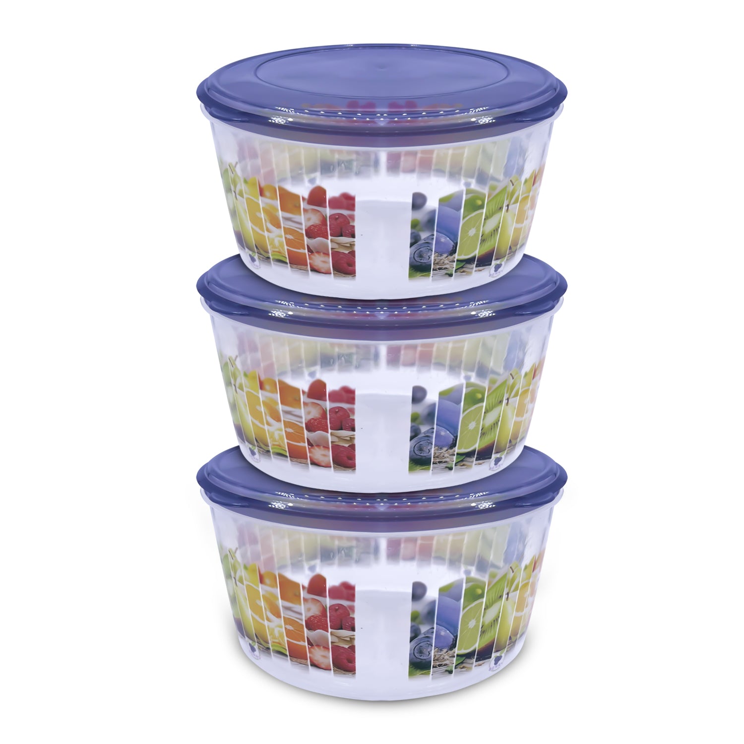 Smart Food Box-Round-Small-Pack of 4