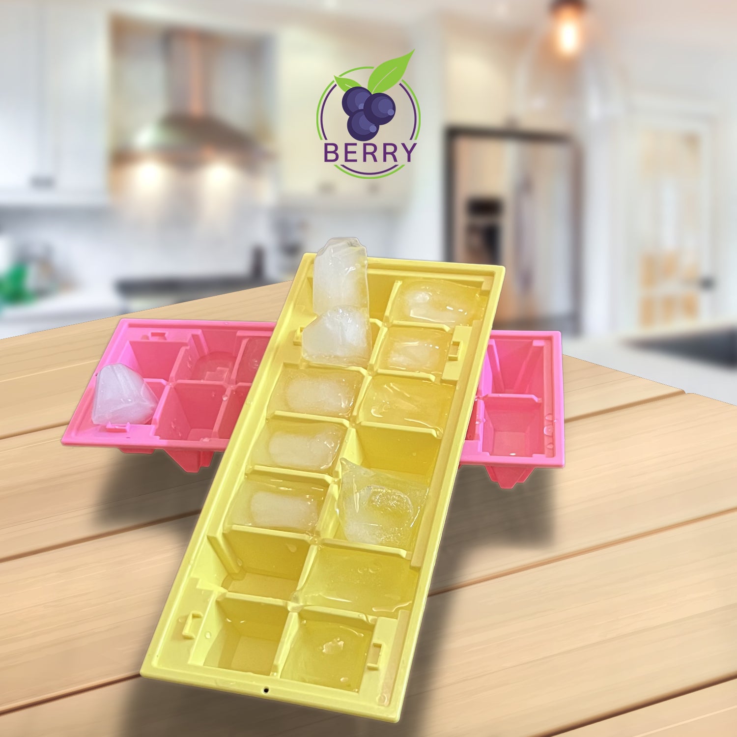 Fruity Ice Tray-Pack of 3