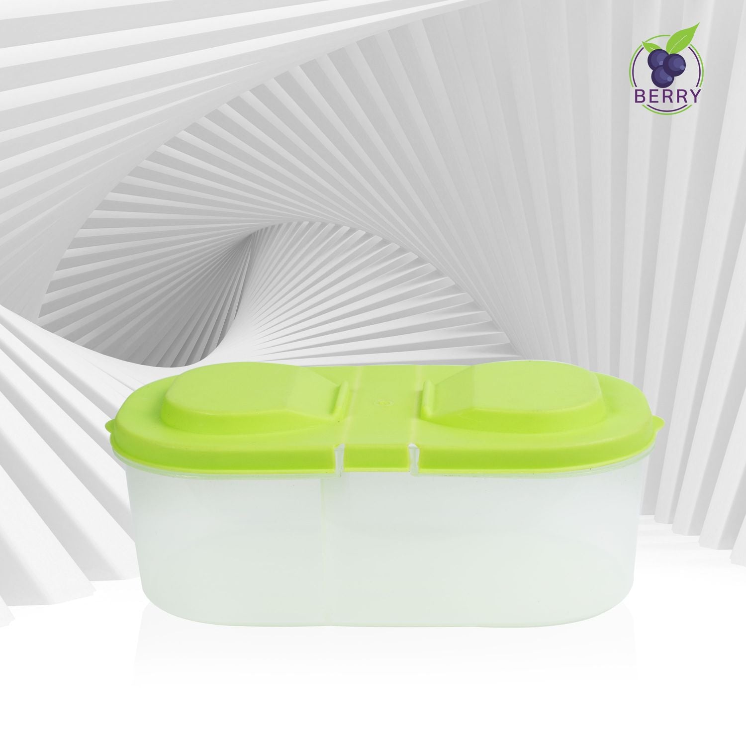 Splash Dual Compartment Food Container-Large-Pack of 2