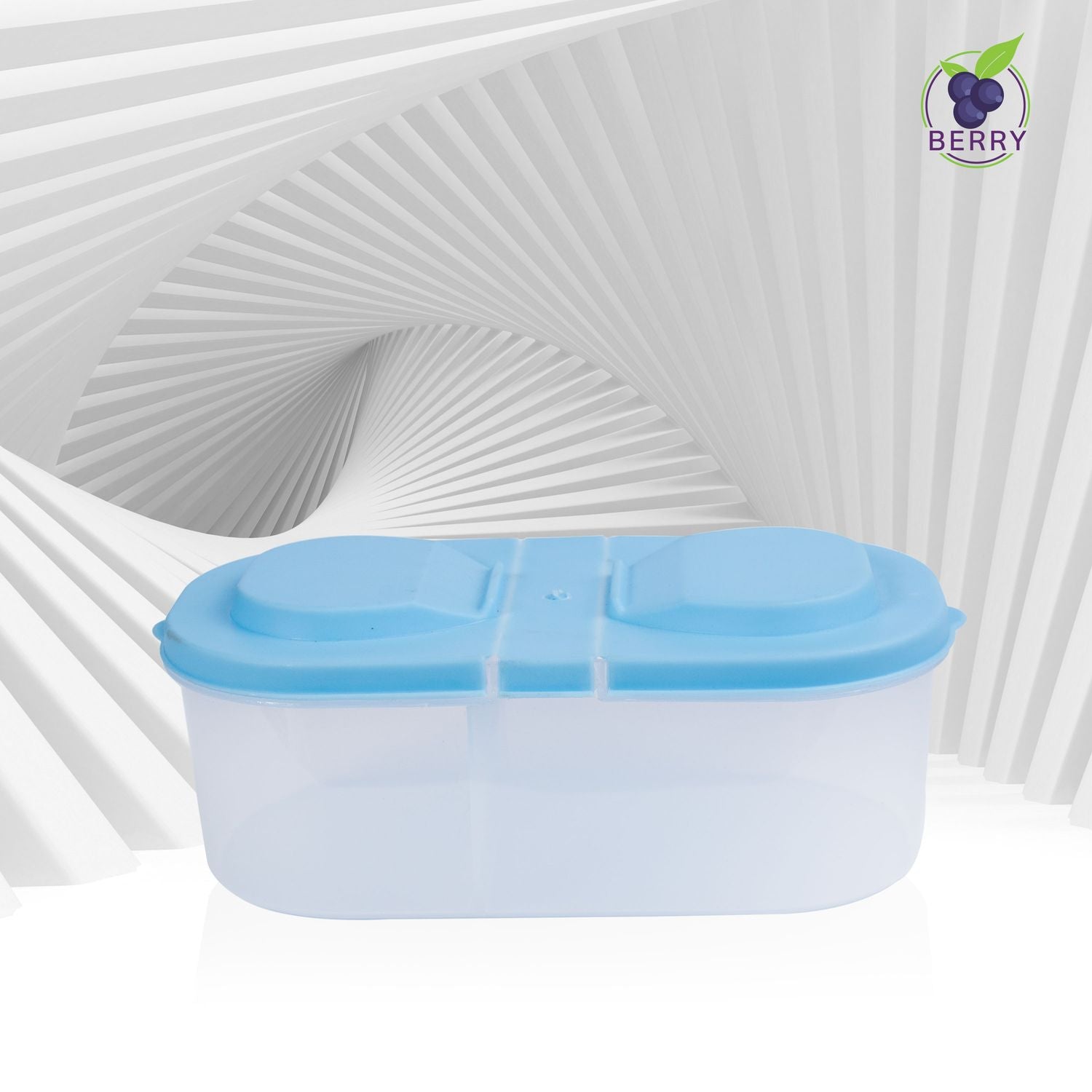 Splash Dual Compartment Food Container-Large-Pack of 2