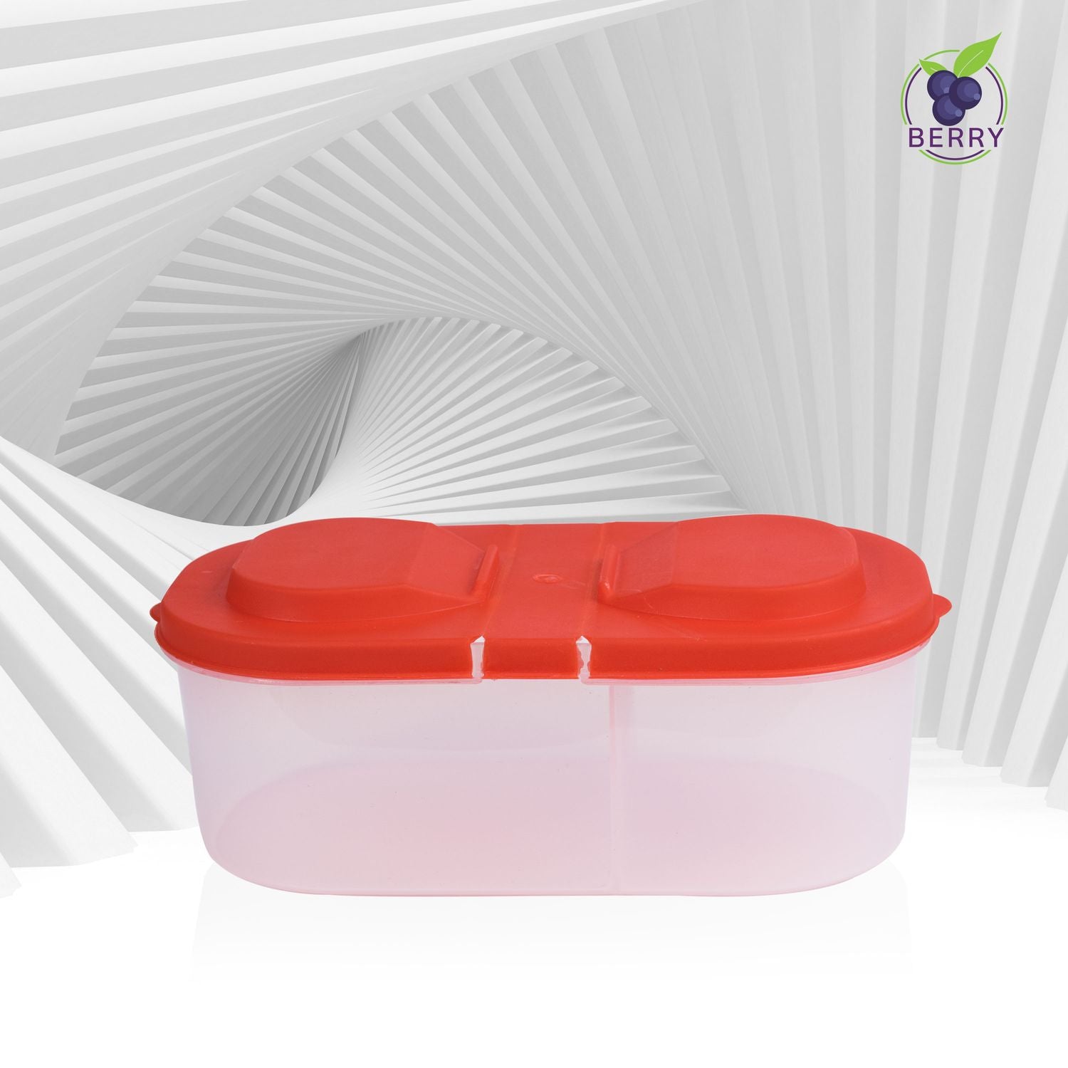 Splash Dual Compartment Food Container-Large-Pack of 2