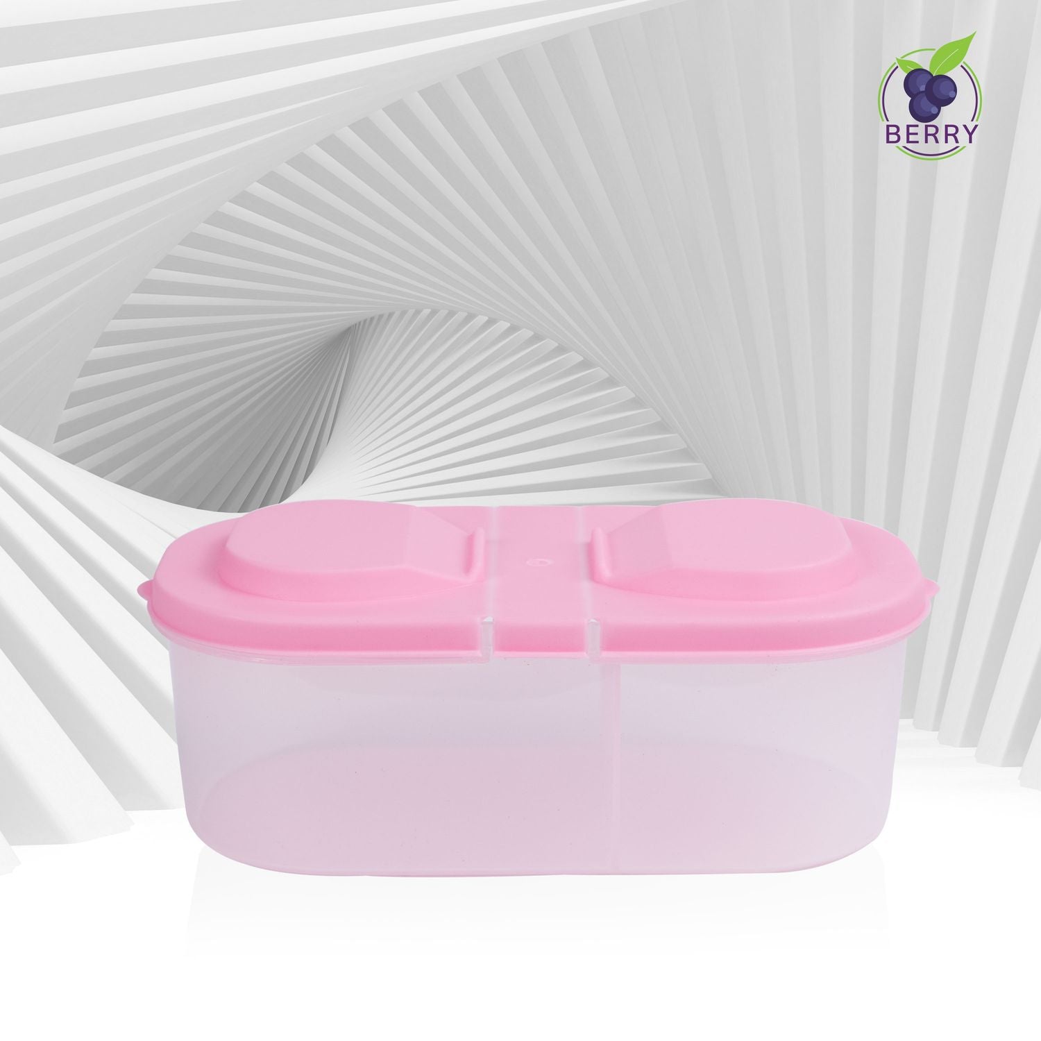 Splash Dual Compartment Food Container-Large-Pack of 2